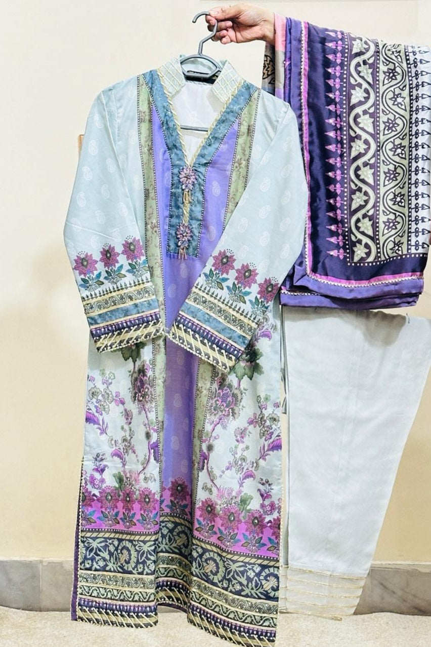 Cotton silk