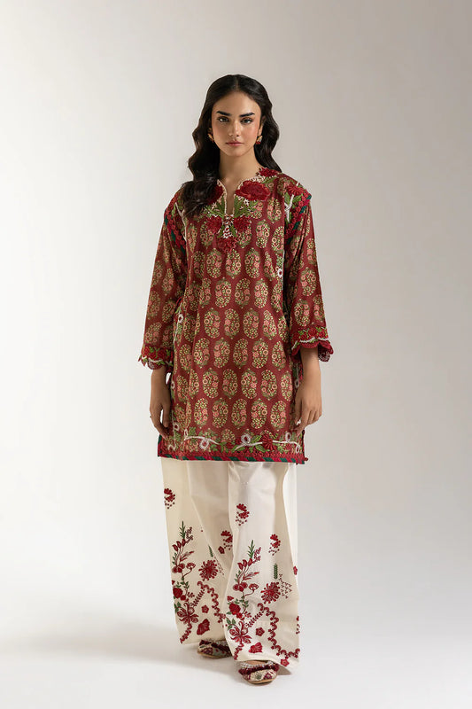 Zari cotton 2 piece