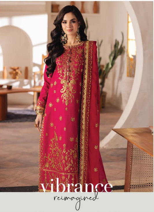 Luxury fancy chiffon suit